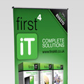 First4IT Roller Banners